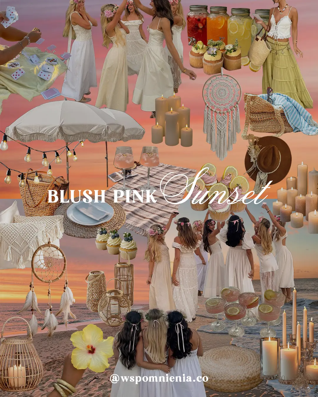 Blush Pink Sunset<br><a href="https://wspomnienia.co/oferta/#style" target="_blank" style="color:#A8A8A8; font-weight:normal; text-decoration:none;">Sprawdź »</a>